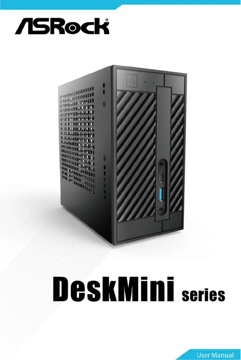 Image de la première page du manuel de l'appareil DeskMini 110