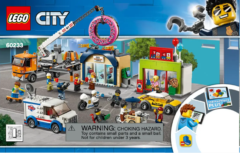 Page 1 de la notice Manuel utilisateur Lego City 60233