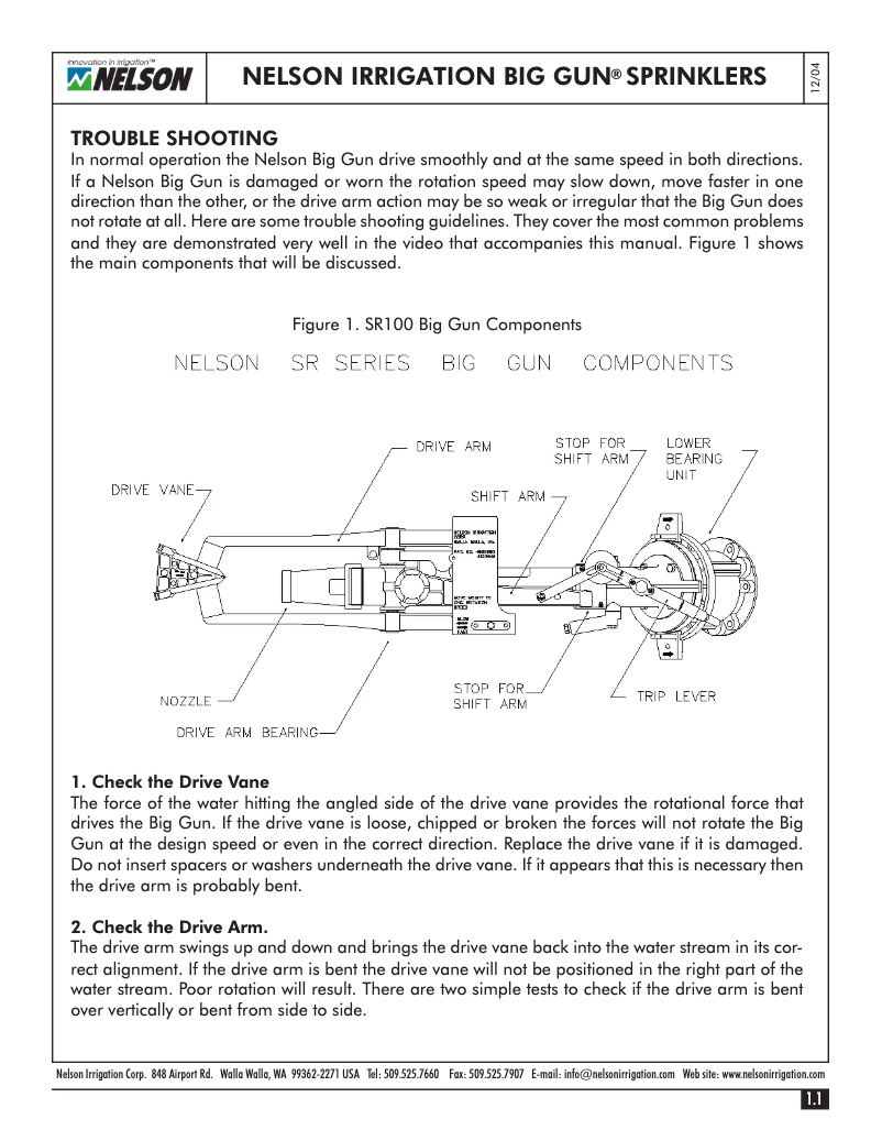 Image de la première page du manuel de l'appareil 200 Series Big Gun