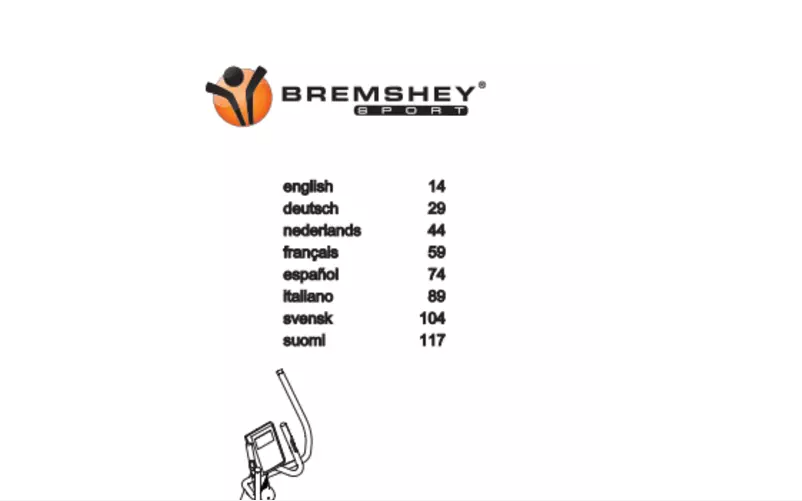 Página 1 del manual Manual de usuario Bremshey CF3