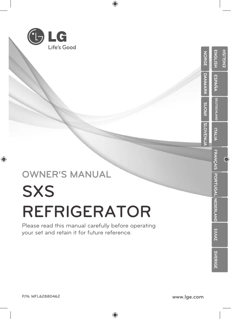 Page n°1 - Manuel utilisateur LG GW-B207FLQZ
