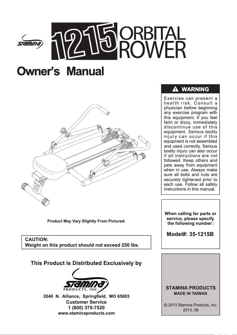 Image de la première page du manuel de l'appareil 1215