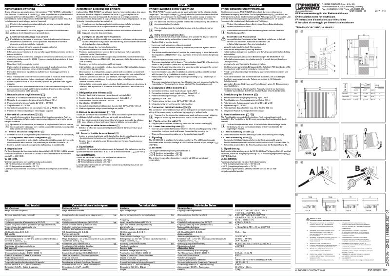 Page n°1 - Manuel utilisateur Festo CACN-3A-1-20-G2