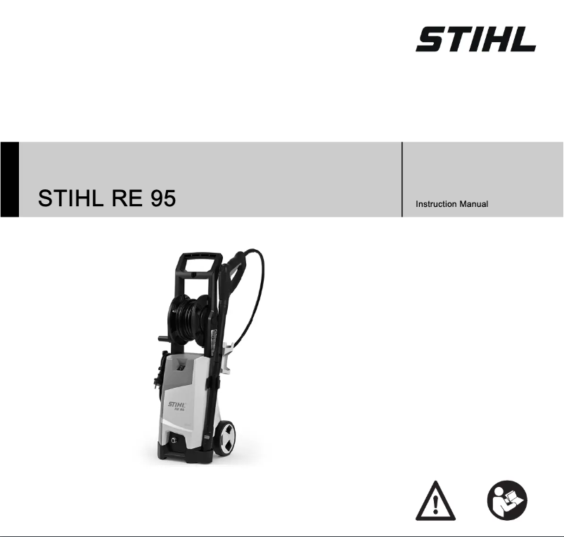 Page n°1 - Manuel utilisateur Stihl RE 95 PLUS