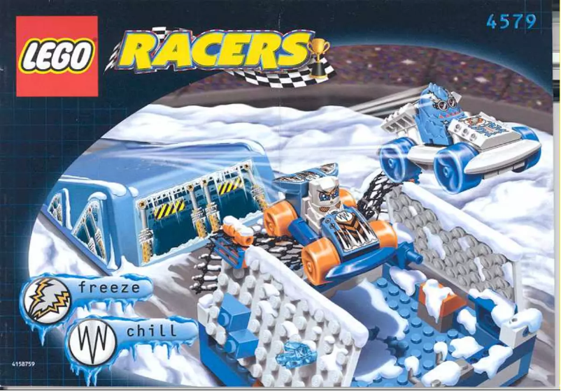 Page 1 de la notice Manuel utilisateur Lego Racers 4579