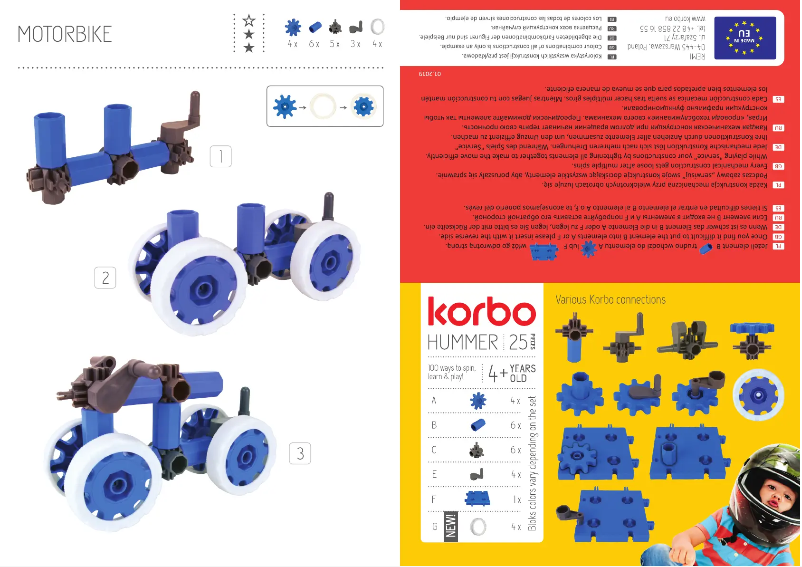 Page n°1 - Manuel utilisateur Korbo Hummer 25