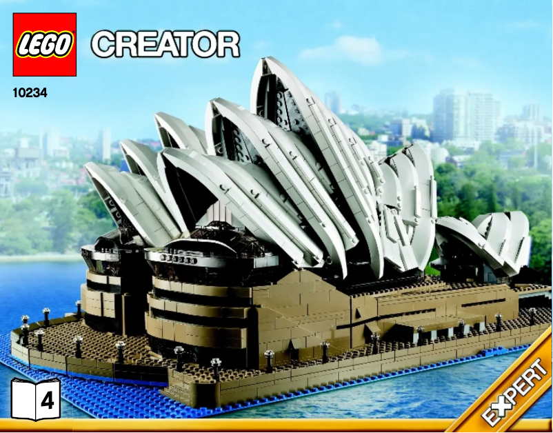 Page 1 de la notice Manuel utilisateur Lego Creator Expert 10234