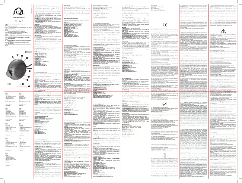 Image de la première page du manuel de l'appareil Plump