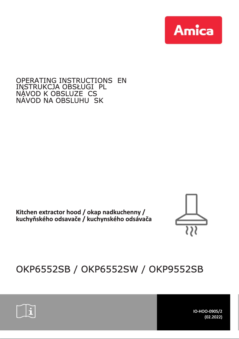 Image de la première page du manuel de l'appareil OKP6552SB