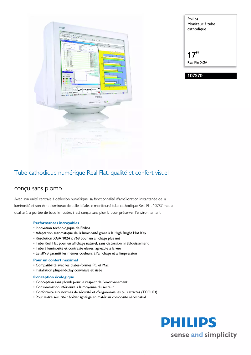 Image de la première page du manuel de l'appareil 107S70