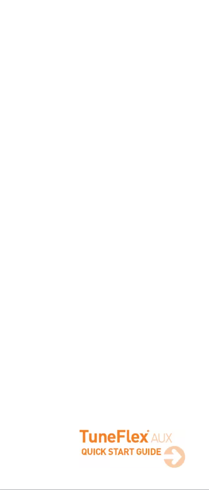 Page 1 de la notice Manuel utilisateur Griffin TuneFlex Aux