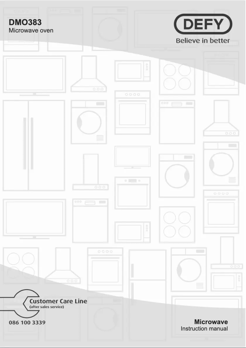 Page n°1 - Manuel utilisateur Defy DMO20S