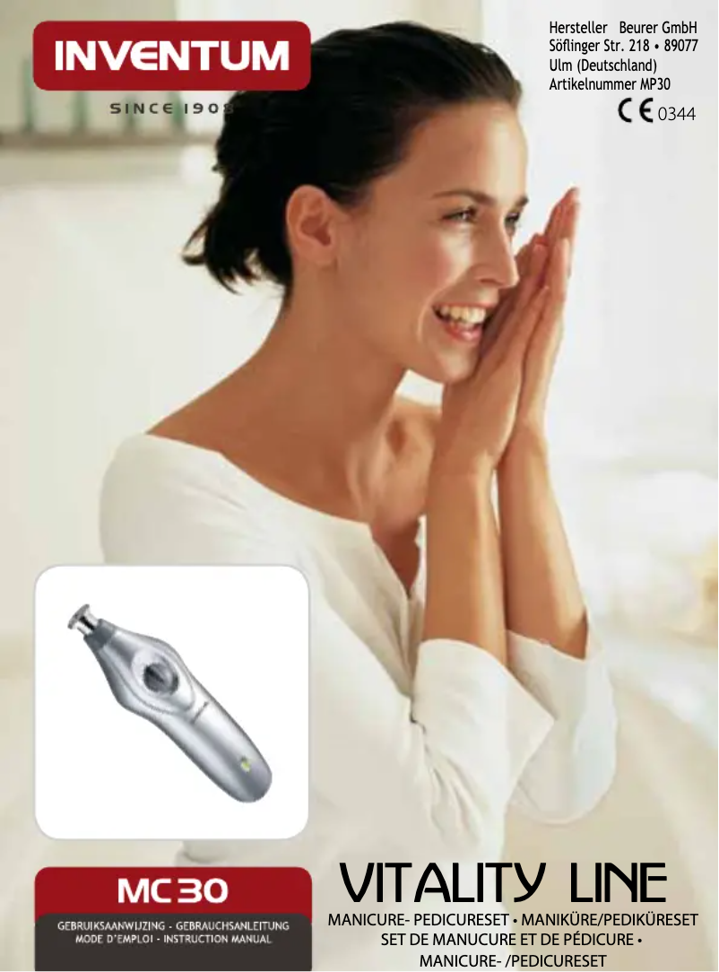 Page n°1 - Manuel utilisateur Inventum MC30GA