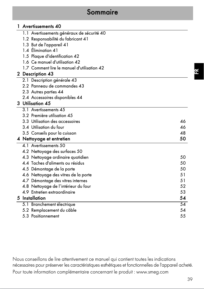 Imagen de la primera página del manual del dispositivo SF521N