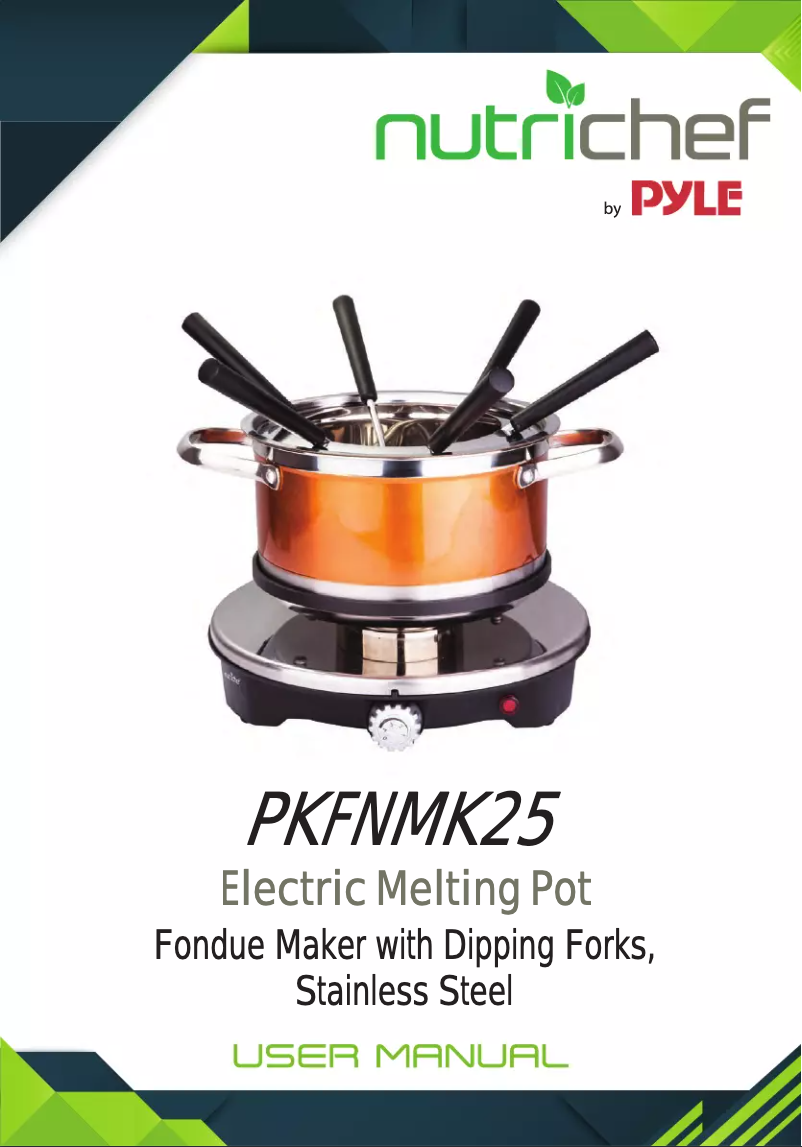 Image de la première page du manuel de l'appareil PKFNMK25