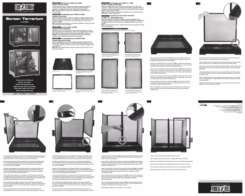 Page 1 de la notice Manuel utilisateur Exo-Terra PT-2646