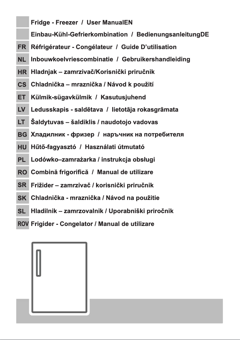 Página 1 del manual Instrucciones / montaje Privileg PRFI 336 A++