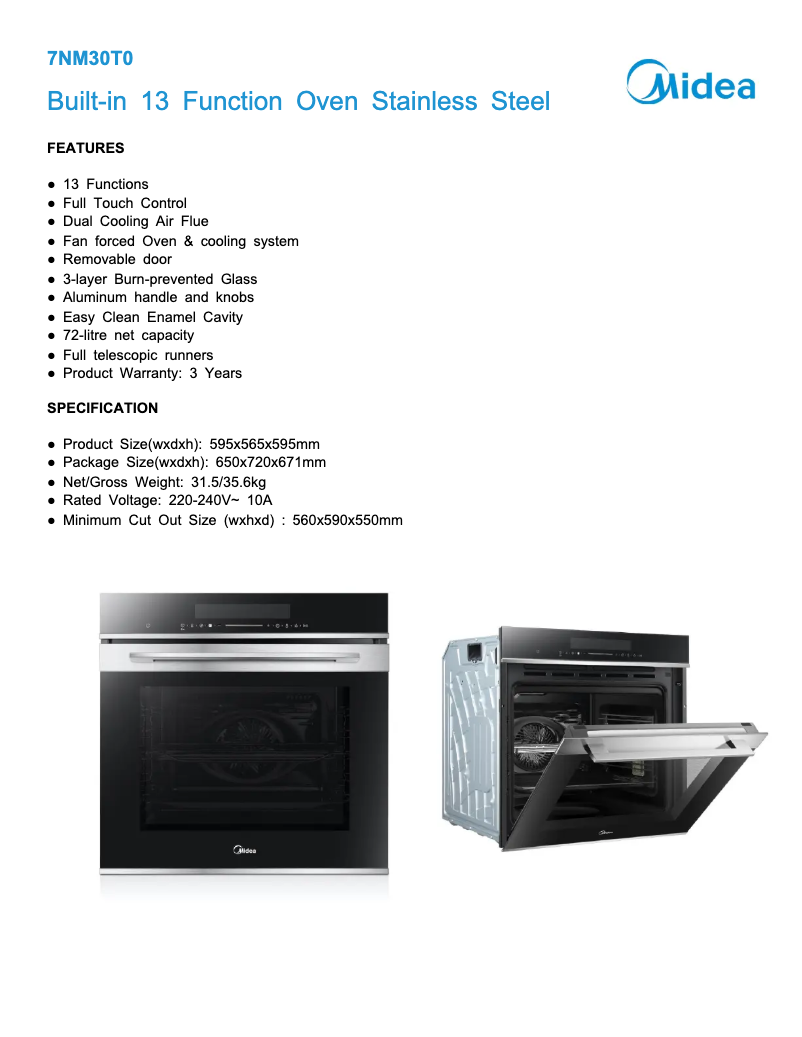 Image de la première page du manuel de l'appareil 7NM30T0