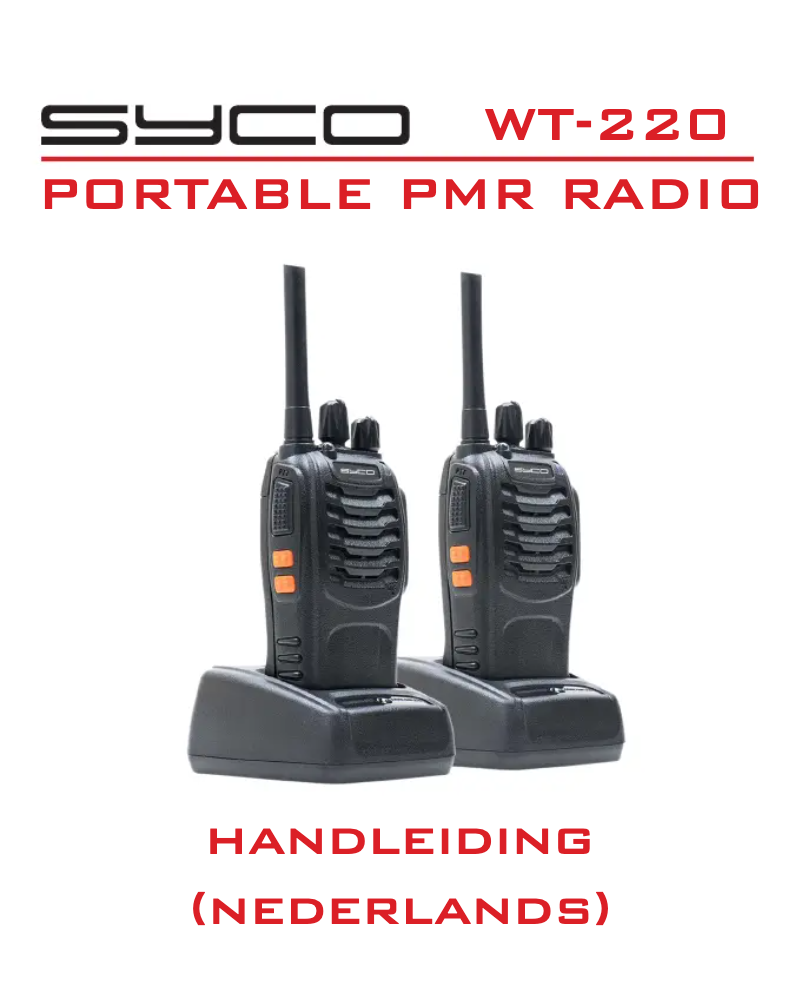 Image de la première page du manuel de l'appareil WT-220