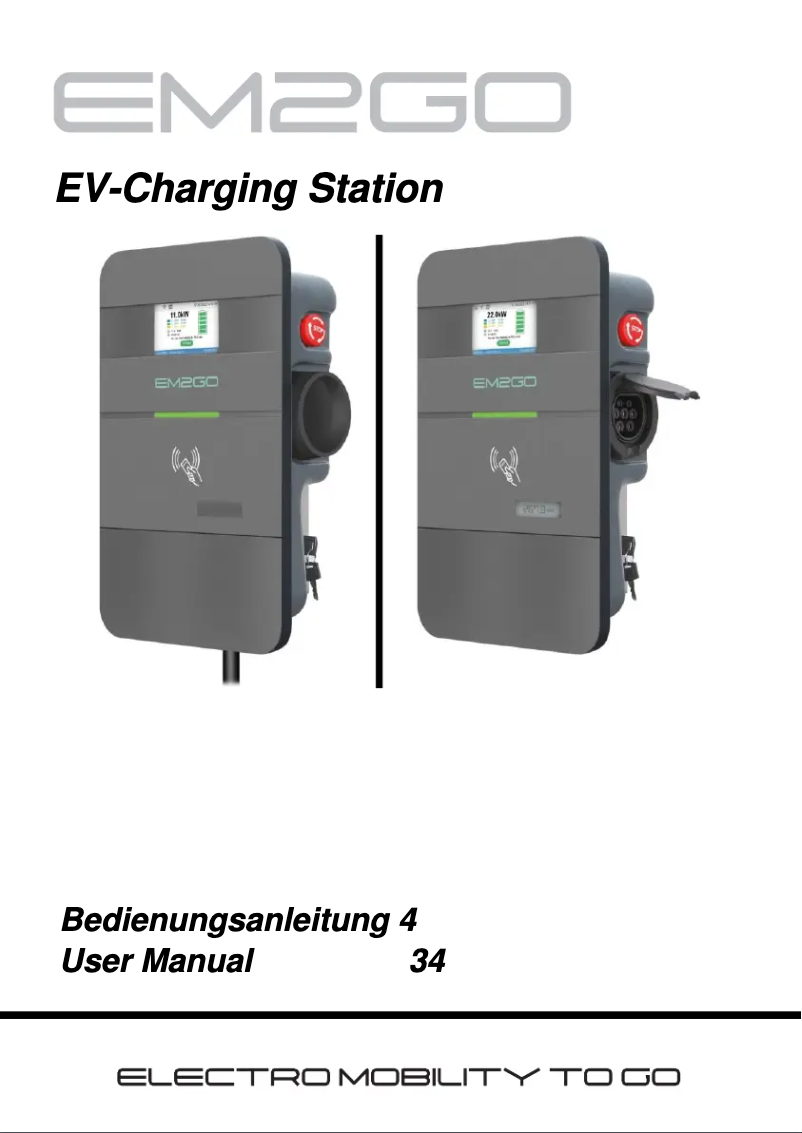 Page n°1 - Manuel utilisateur EM2GO EMN022AC1GMB