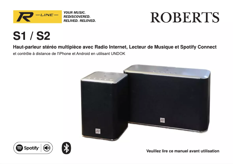 Page n°1 - Manuel utilisateur Roberts R-Line S1