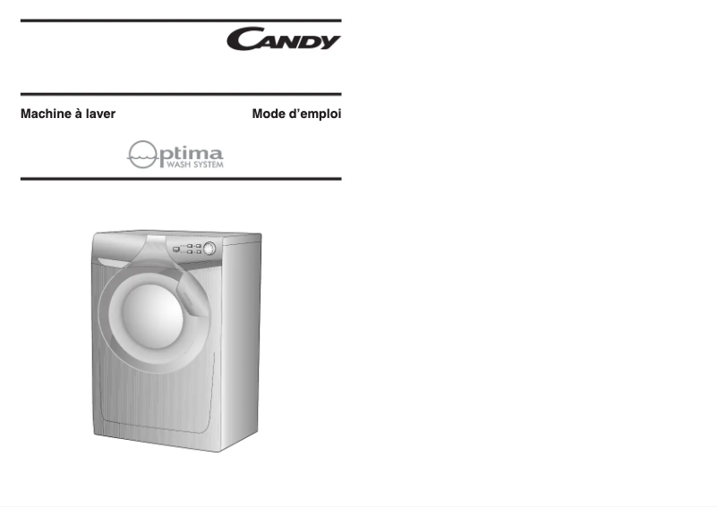 Page 1 de la notice Manuel utilisateur Candy CO 373-47