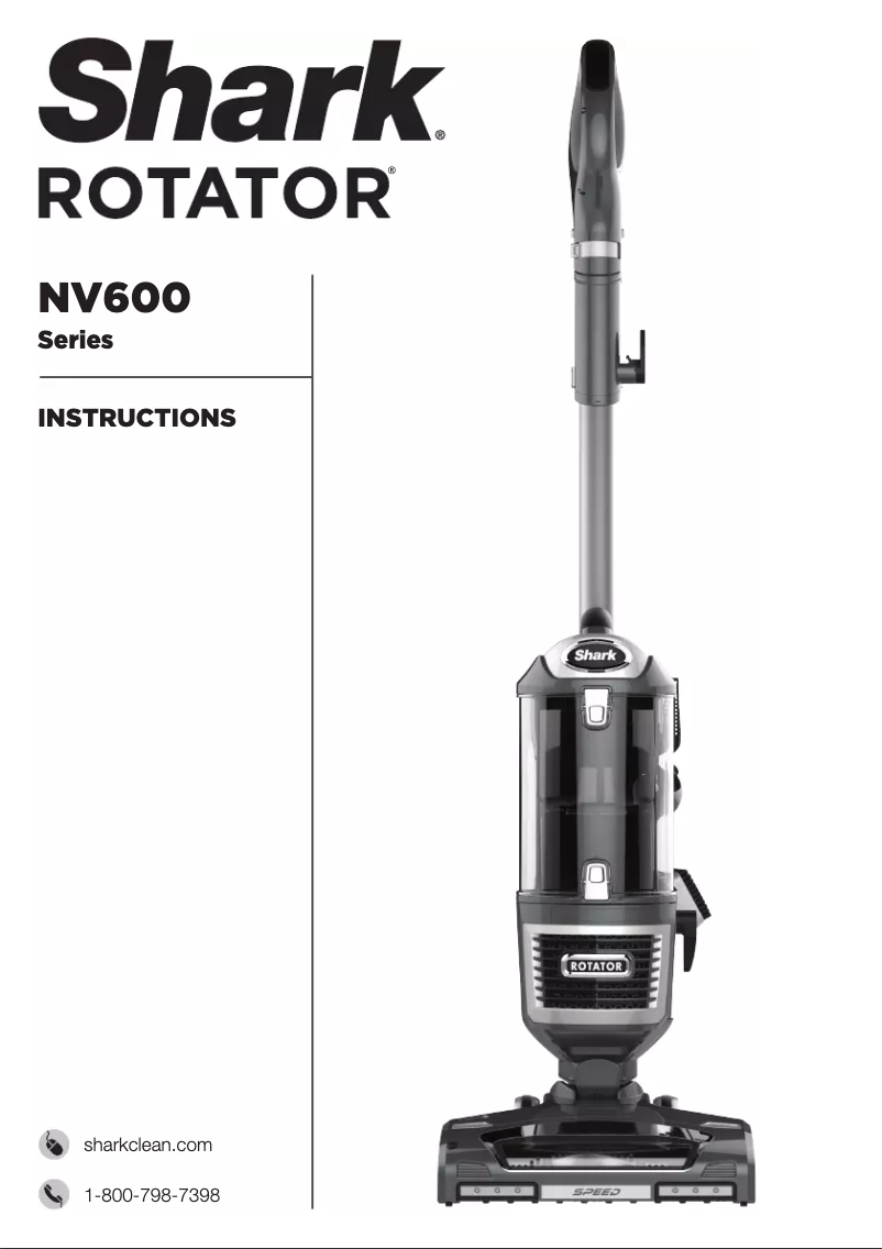 Image de la première page du manuel de l'appareil Rotator NV601