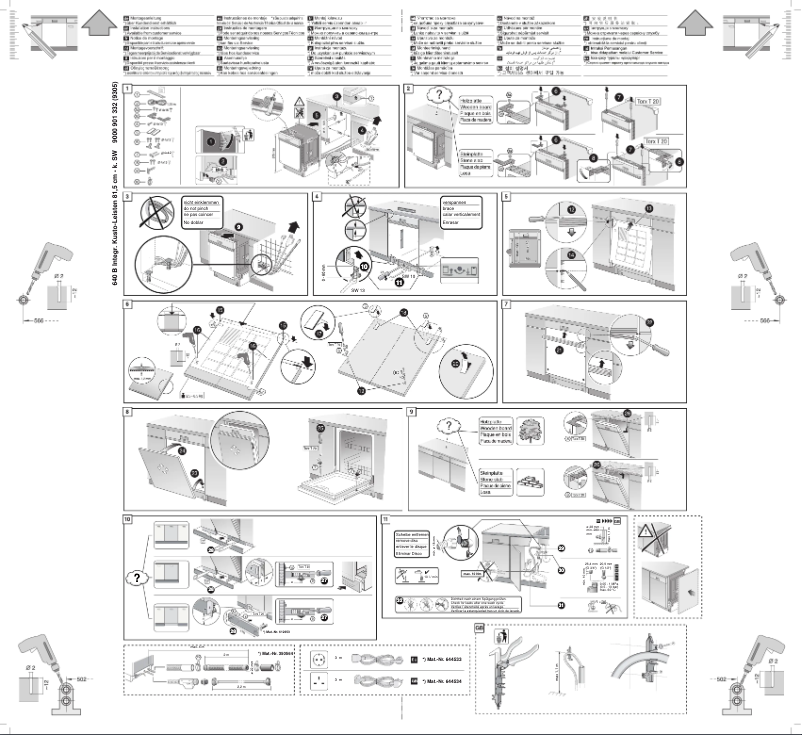 Image de la première page du manuel de l'appareil SN53D501EU