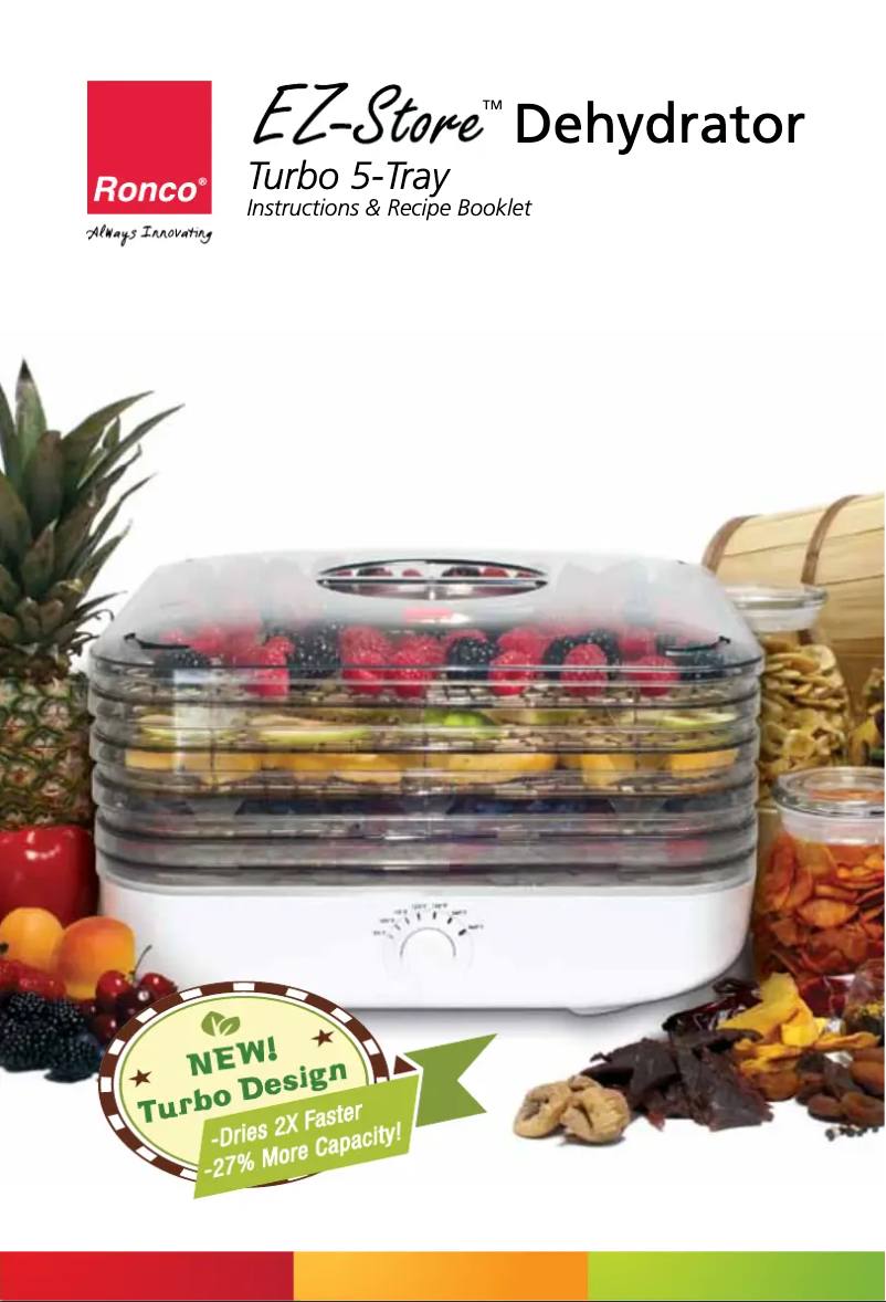 Page n°1 - Manuel utilisateur Ronco EZ-Store