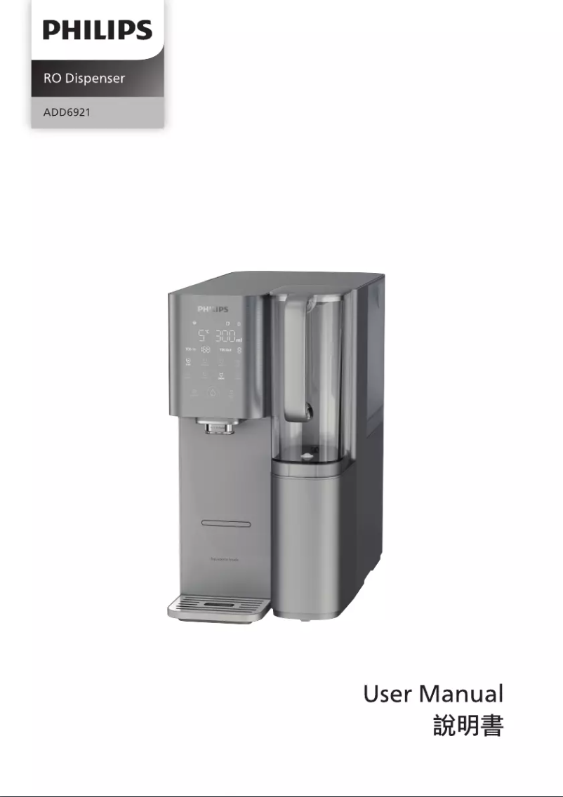 Page n°1 - Manuel utilisateur Philips ADD6921