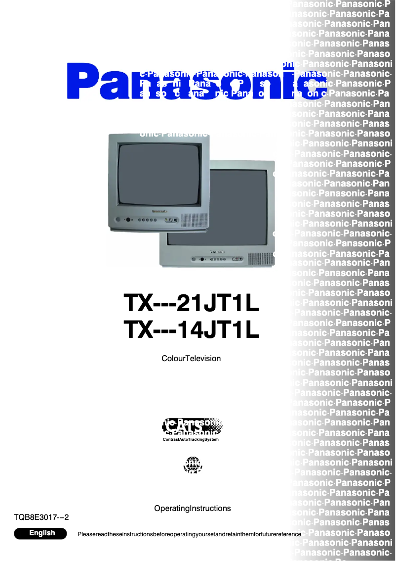 Page 1 de la notice Manuel utilisateur Panasonic TX-21JT1L