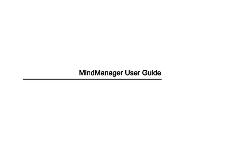 Page n°1 - Manuel utilisateur Mindjet MindManager Enterprise