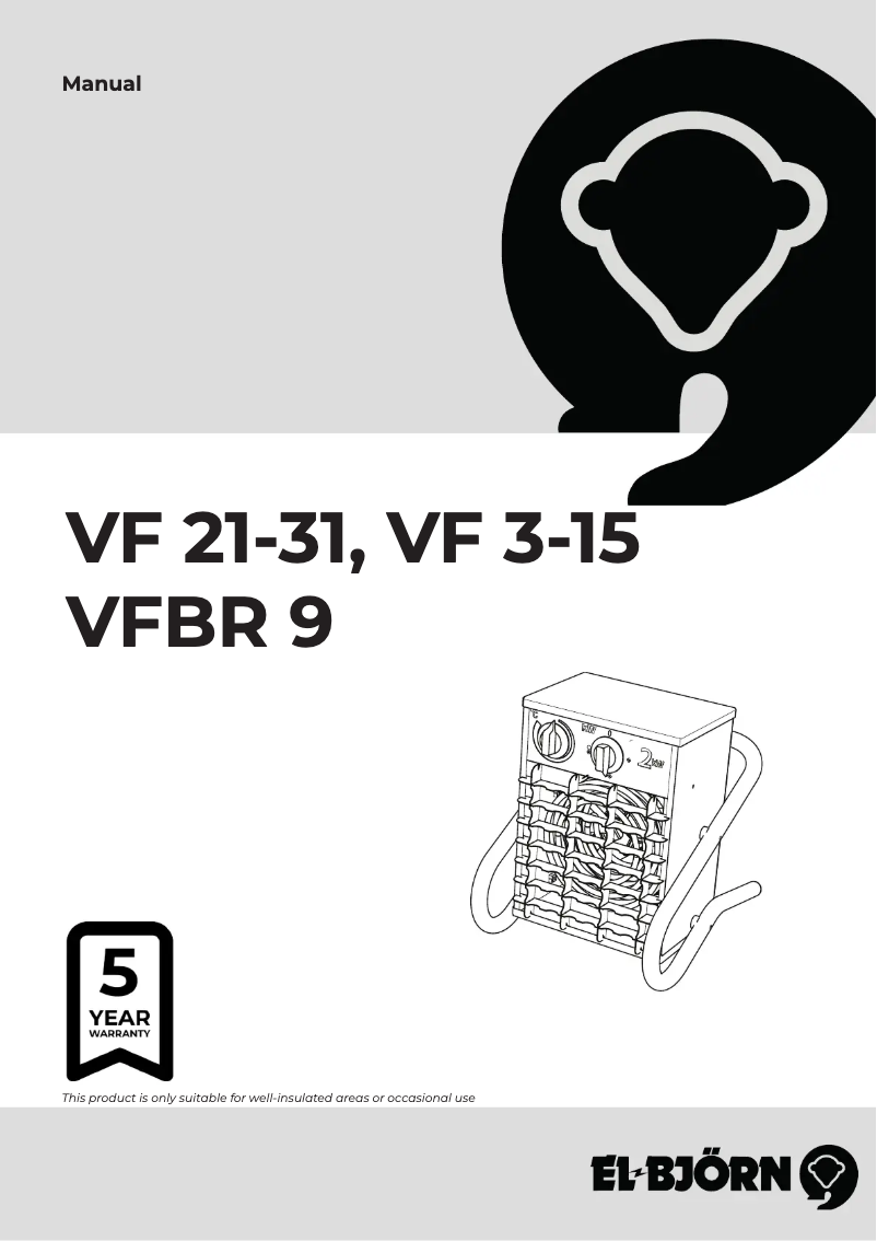 Página 1 del manual Manual de usuario El-Björn VF 6