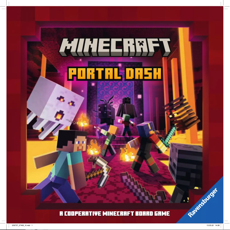 Page 1 de la notice Manuel utilisateur Ravensburger Minecraft Portal Dash