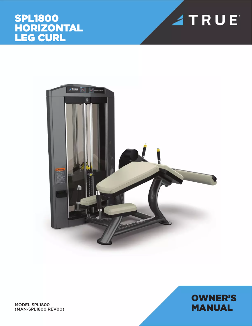 Page 1 de la notice Manuel utilisateur True SPL1800