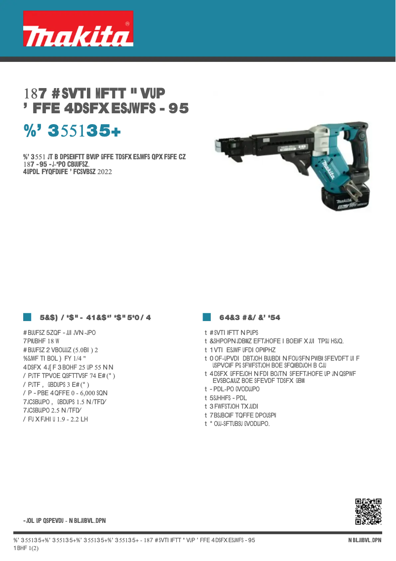 Image de la première page du manuel de l'appareil DFR551RTJ