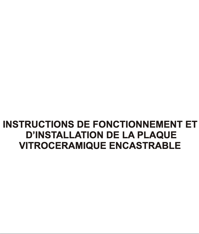 Page n°1 - Manuel utilisateur AYA APV460B