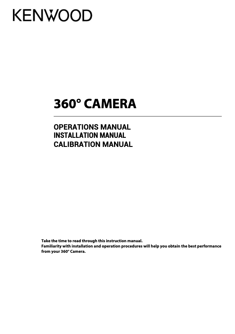 Page 1 de la notice Manuel utilisateur Kenwood KCA-2020AVM