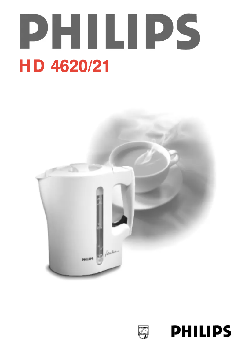 Page n°1 - Manuel utilisateur Philips HD4621