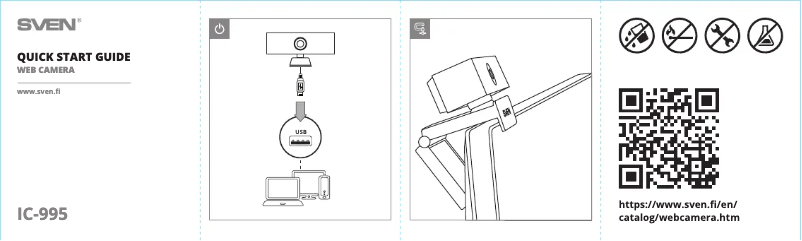 Page 1 de la notice Guide de démarrage rapide Sven IC-995