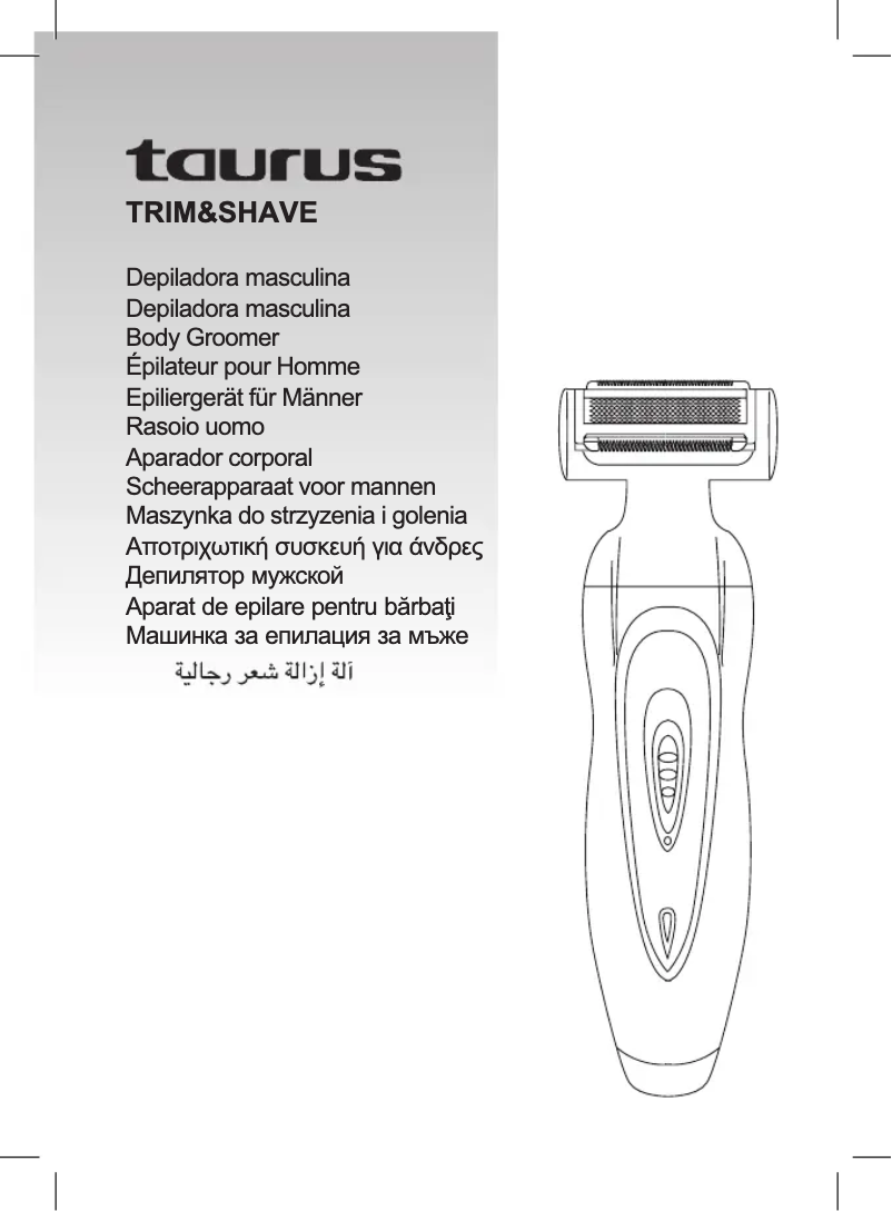 Page n°1 - Manuel utilisateur Taurus Trim&Shave
