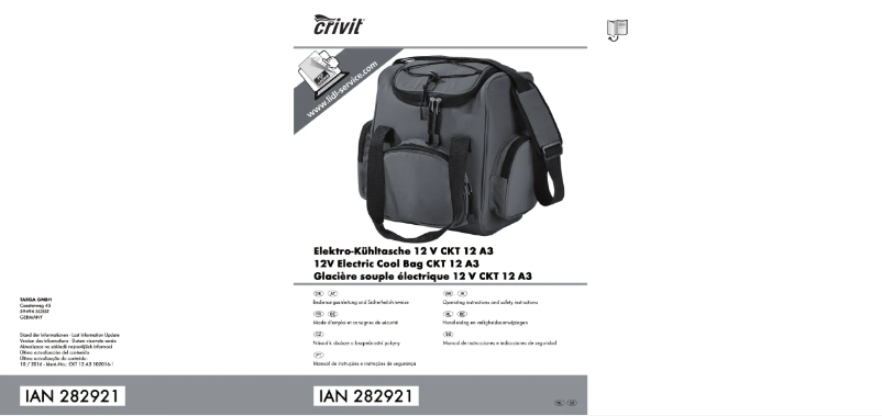 Página 1 del manual Manual de usuario Crivit IAN 282921