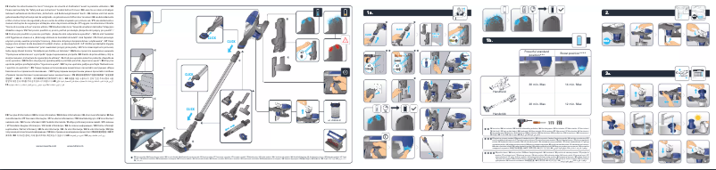 Page 1 de la notice Manuel utilisateur Rowenta Air Force 360 RH9089WO