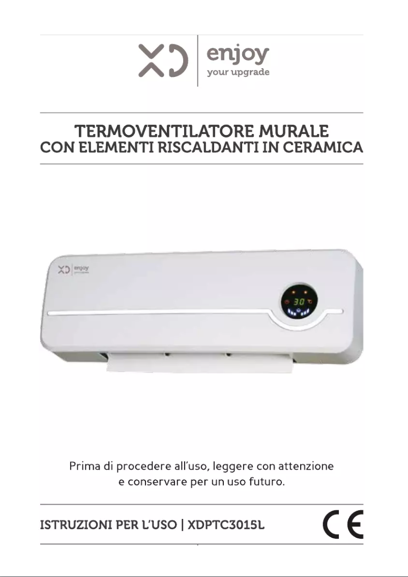 Image de la première page du manuel de l'appareil PTC3015L