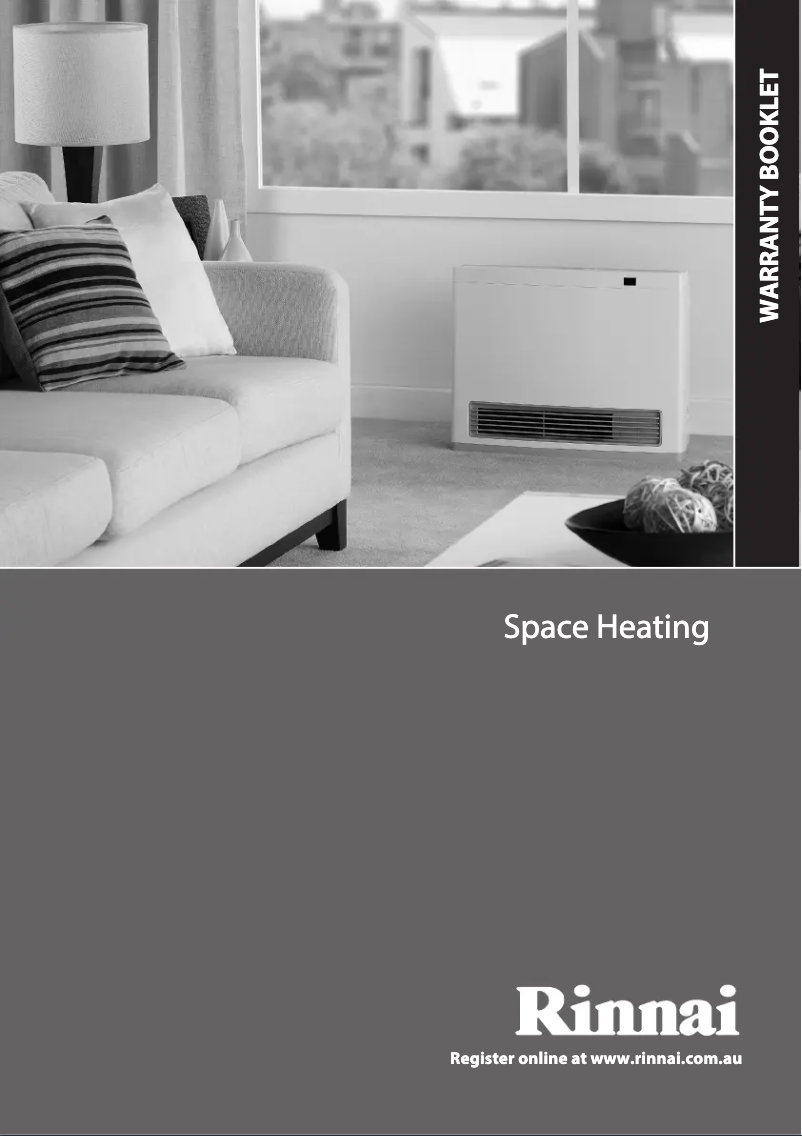 Página 1 del manual Ficha técnica Rinnai Energysaver RHFE-561FT