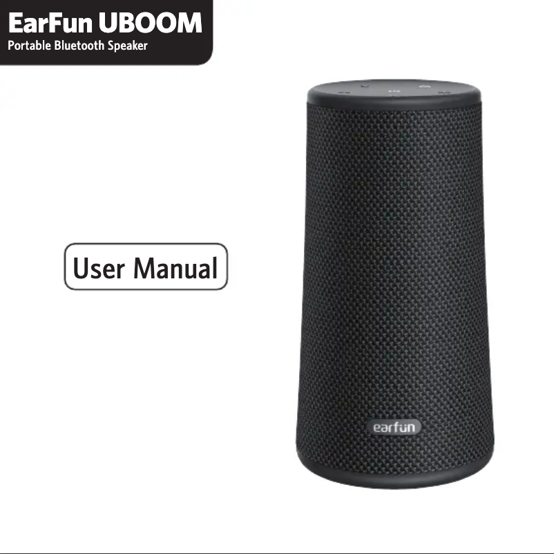 Image de la première page du manuel de l'appareil UBOOM