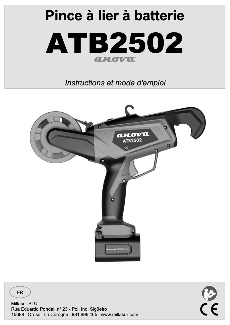 Página 1 del manual Manual de usuario Anova ATB2502