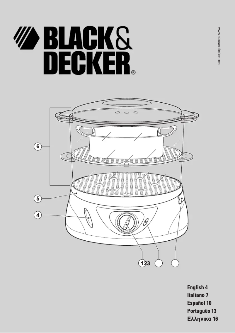 Page n°1 - Manuel utilisateur Black & Decker HS2000