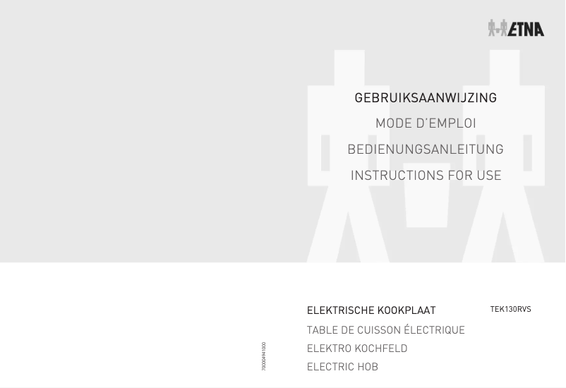 Page 1 de la notice Manuel utilisateur Etna TEK130