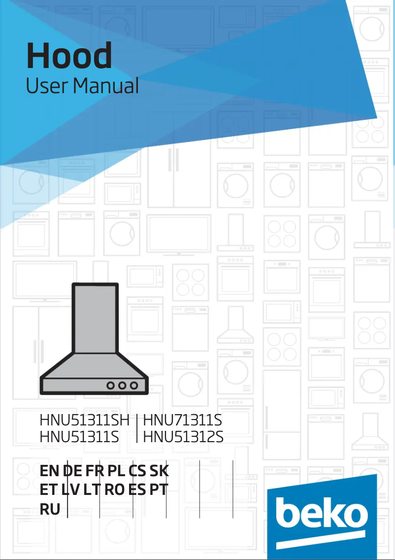 Image de la première page du manuel de l'appareil HNU51311SH